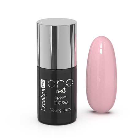 Excellent PRO One Coat Speed Base Young Lady Baza do paznokci 7g