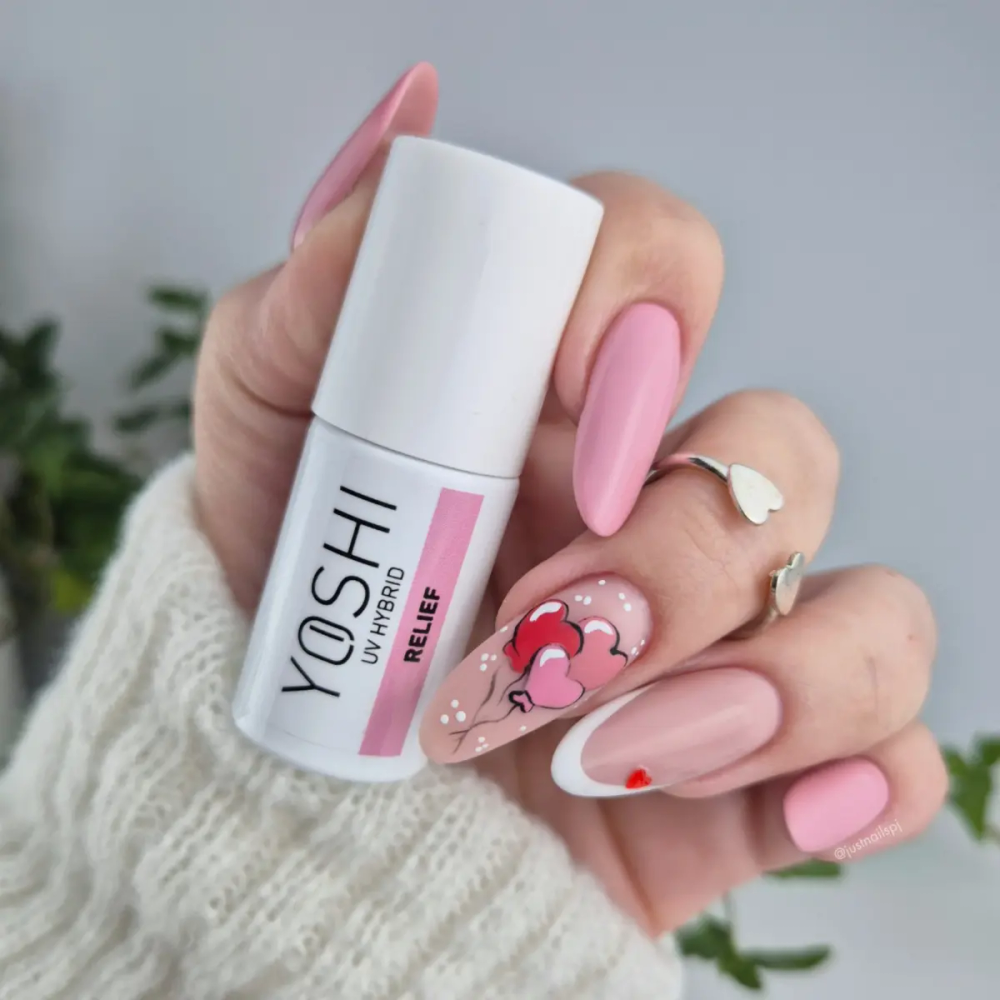 Yoshi Lakier Hybrydowy 817 Relief UV LED 6 ml