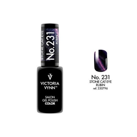 VICTORIA VYNN 231 Gel Polish Color Stone Cat Eye Rubin 5D Lakier hybrydowy 8ml 
