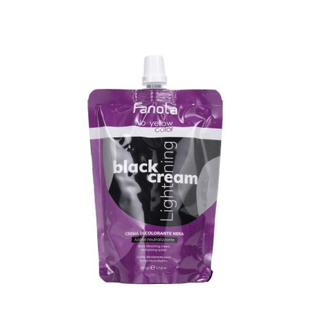 Fanola No Yellow Black Rozjaśniacz w Kremie Chłodny Blond 500 ml