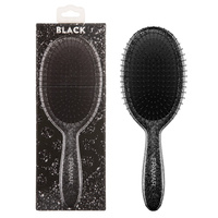 Framar Black Glitter Szczotka Do Rozczesywania Czarna Z Brokatem