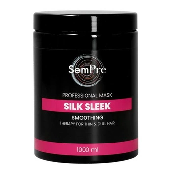 Sempre Silk Sleek Maska Wygładzająca z Jedwabiem 1000 ml