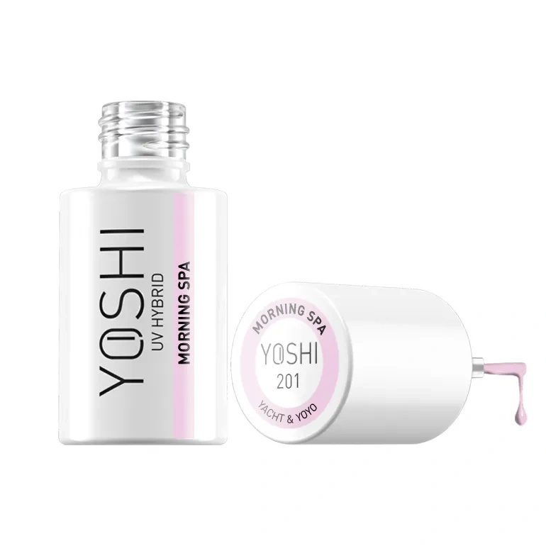 Yoshi Lakier Hybrydowy 201 Morning Spa 6 ml