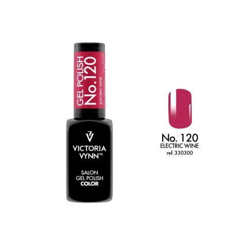 VICTORIA VYNN 120 Gel Polish Color Electric Wine Lakier hybrydowy 8ml 