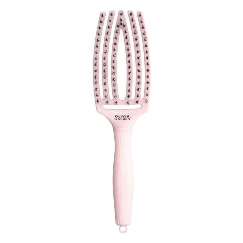 Olivia Garden Fingerbrush Pastel Pink Szczotka Do Włosów