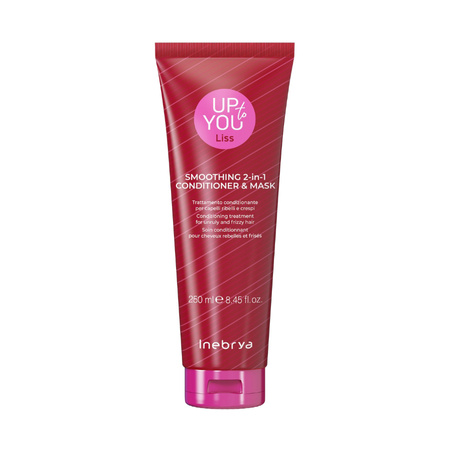 Inebrya Up To You Liss Smoothing 2w1 Wygładzająca Maska & Odżywka 250 ml