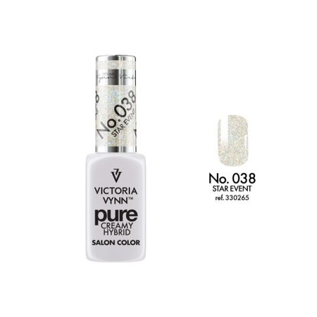 VICTORIA VYNN 038 Pure Creamy Hybrid Star Event kremowy Lakier hybrydowy 8ml 