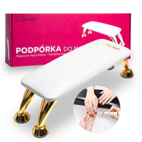 Clavier Podpórka Do Manicure / Podstawka Pod Dłonie Biała 