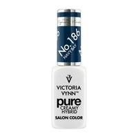Victoria Vynn Pure Creamy Hybrid 186 NAVY BLUE kremowy lakier hybrydowy 8ml 
