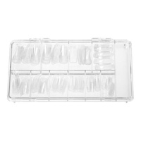 Tipsy 120szt. BEZBARWNE długa kieszonka 