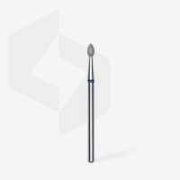 Staleks Frez Diamentowy Oliwka Ostra Niebieska Expert 2,5 mm/ 4,5mm