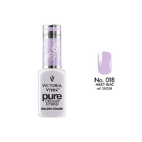 VICTORIA VYNN 018 Pure Creamy Hybrid Milky Lilac kremowy Lakier hybrydowy 8ml 