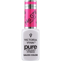 VICTORIA VYNN 078 Pure Creamy Hybrid Pinky Pink kremowy Lakier hybrydowy 8ml 