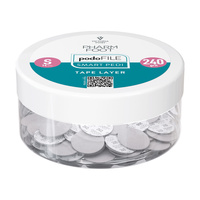 Pharm Foot Podo File Tape Layer 240 S Wymienne Nakładki Ścierne Na Podo Disc 50 szt. - Słoik