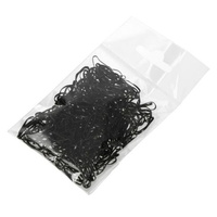 Gumki recepturki - czarne 300szt. 