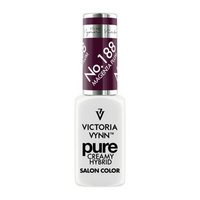 Victoria Vynn Pure Creamy Hybrid 188 MAGENTA PLUM kremowy lakier hybrydowy 8ml 