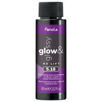 Fanola Glow & Glossy 5.18 Farba Półtrwała 60 ml