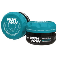 Nishman M4 Matte Finish Super High Hold Pomada Do Włosów 100 ml 