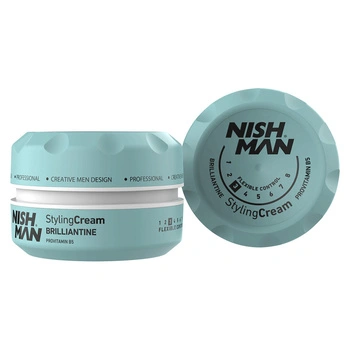 Nishman Styling Cream Brilliantine Brylantyna Do Stylizacji Włosów 150 ml