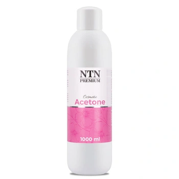 NTN Premium Aceton Kosmetyczny - Płyn Do Usuwania Lakieru Hybrydowego 1000 ml