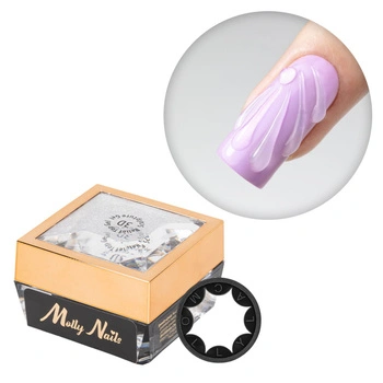 Molly Nails 3D Relief Top Gel Sculpture Top Do Zdobień 3D