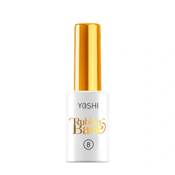 Yoshi Rubber Base No8 Baza Kauczukowa do Paznokci 10 ml