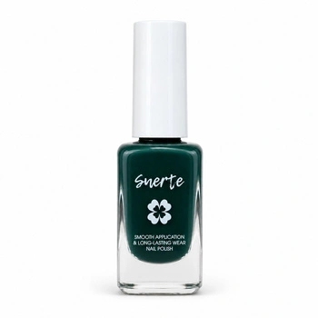 Suerte 018 Deep Green Lakier Klasyczny Do Paznokci 9 ml