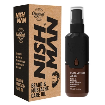 Nishman Beard & Mustache Care Oil Olejek 100 ml