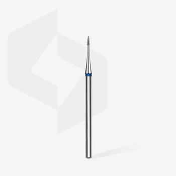 Staleks Frez Diamentowy Płomień Mini Niebieski Expert 1 mm/3 mm