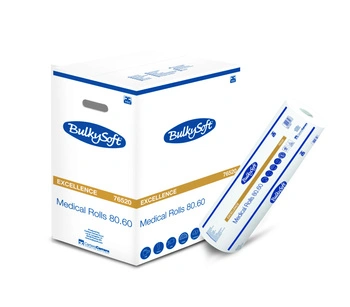 BulkySoft Excellence Podkład Celulozowy Medyczny 60 cm x 80 m 2-warstwowy 1 rolka