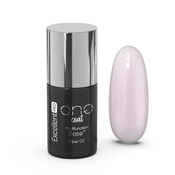 Excellent PRO One Coat Base Fiber Multifunction 02 Baza do paznokci 7g