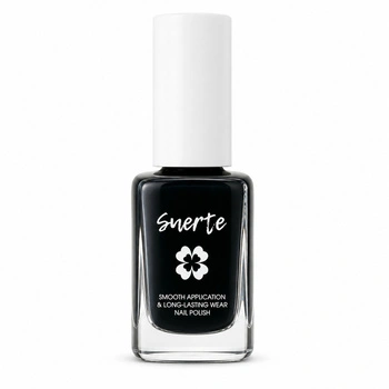 Suerte 002 Black Lakier Klasyczny Do Paznokci 9 ml