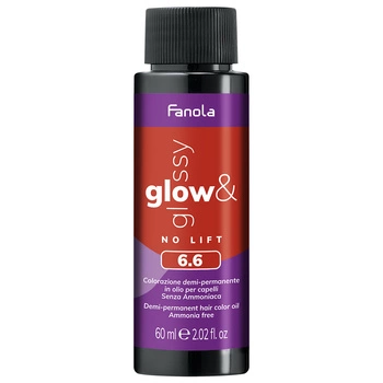 Fanola Glow & Glossy 6.6 Farba Półtrwała 60 ml