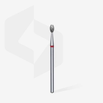 Staleks Frez Diamentowy Oliwka Czerwona Expert Średnica 2,5 mm/ 5mm
