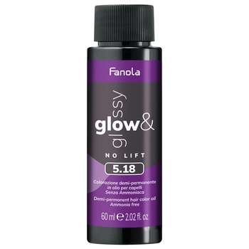 Fanola Glow & Glossy 5.18 Farba Półtrwała 60 ml