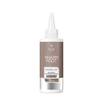 Pharm Foot Mineral Dry Zasypka Absorbująco - Ochronna Do Stóp z Nadpotliwością 100g 