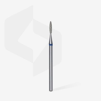 Staleks Frez Diamentowy Płomyk Niebieski Expert 1,6 mm/ 8 mm