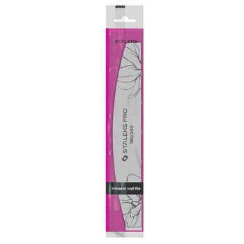 Staleks Pilnik Mineralny Półksiężyc Expert 40 180/240 Grit