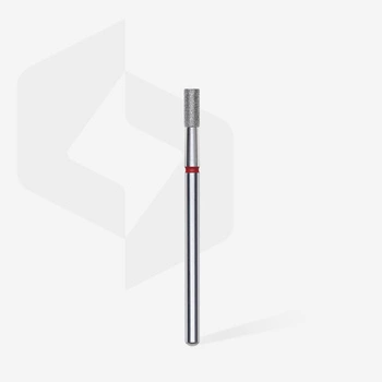 Staleks Frez Diamentowy Walec Czerwony Expert Średnica 2,5 mm / 6 mm