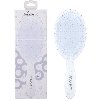 Framar Country Charm Eleanor Szczotka Do Rozczesywania Błękitna W Kwiaty