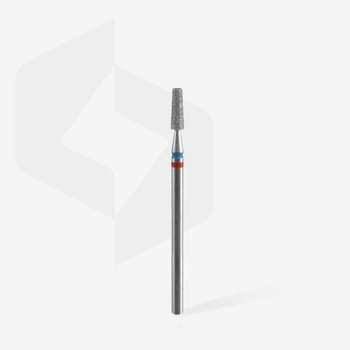 Staleks Frez Diamentowy DUO Stożek Czerwony-Niebieski Expert 2,5/ 8mm