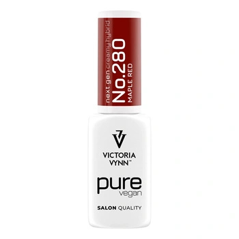 Victoria Vynn Pure Vegan Creamy Hybrid 280 Maple Red Kremowy Lakier Hybrydowy 8 ml