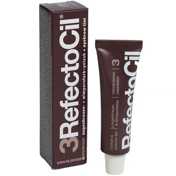 RefectoCil 3 Brązowa Henna w Kremie Do Brwi i Rzęs 15 ml 
