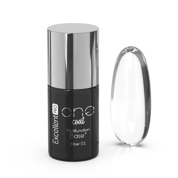Excellent PRO One Coat Base Fiber Multifunction 01 Transparentna Baza 7g